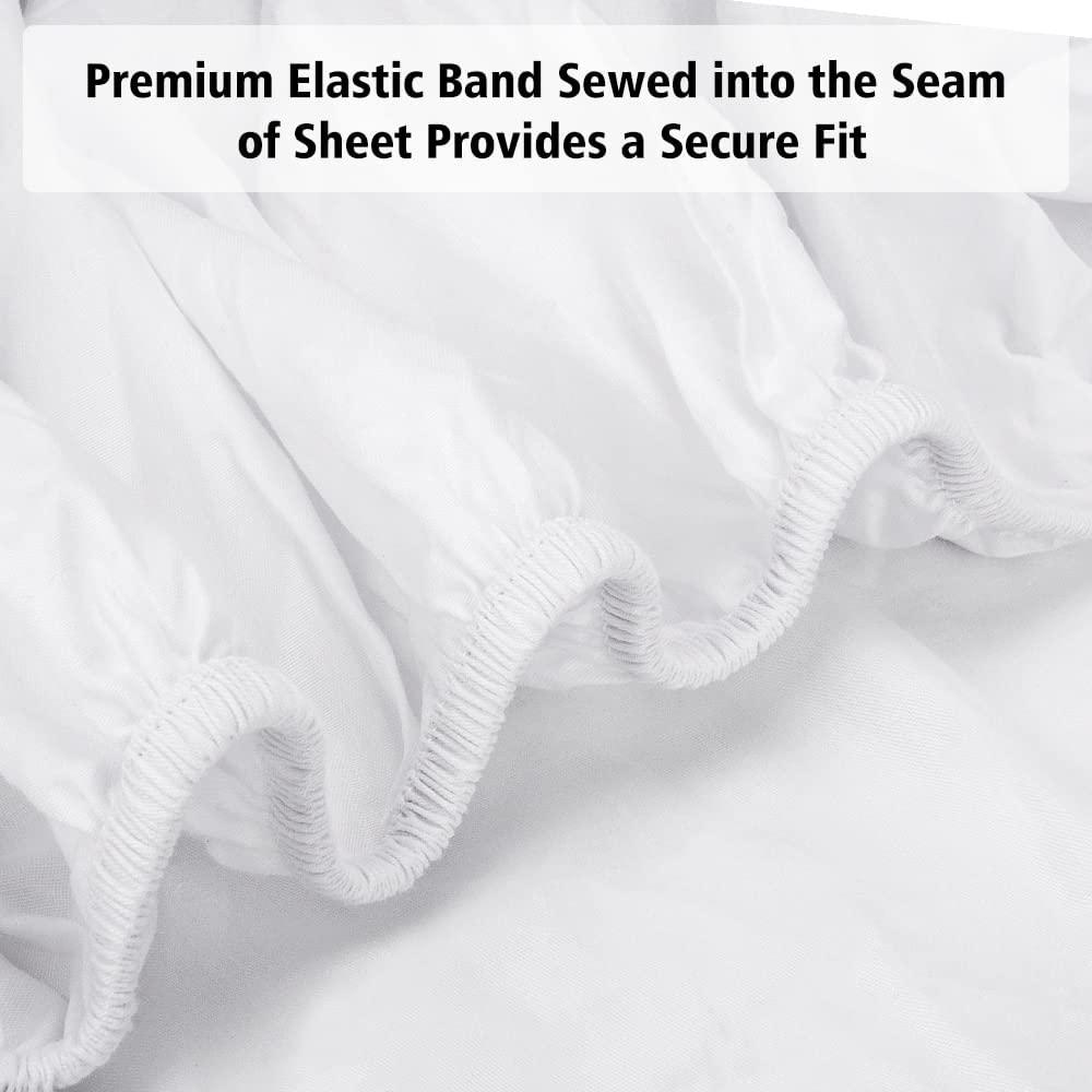Cotton 400 Thread Fitted Sheet