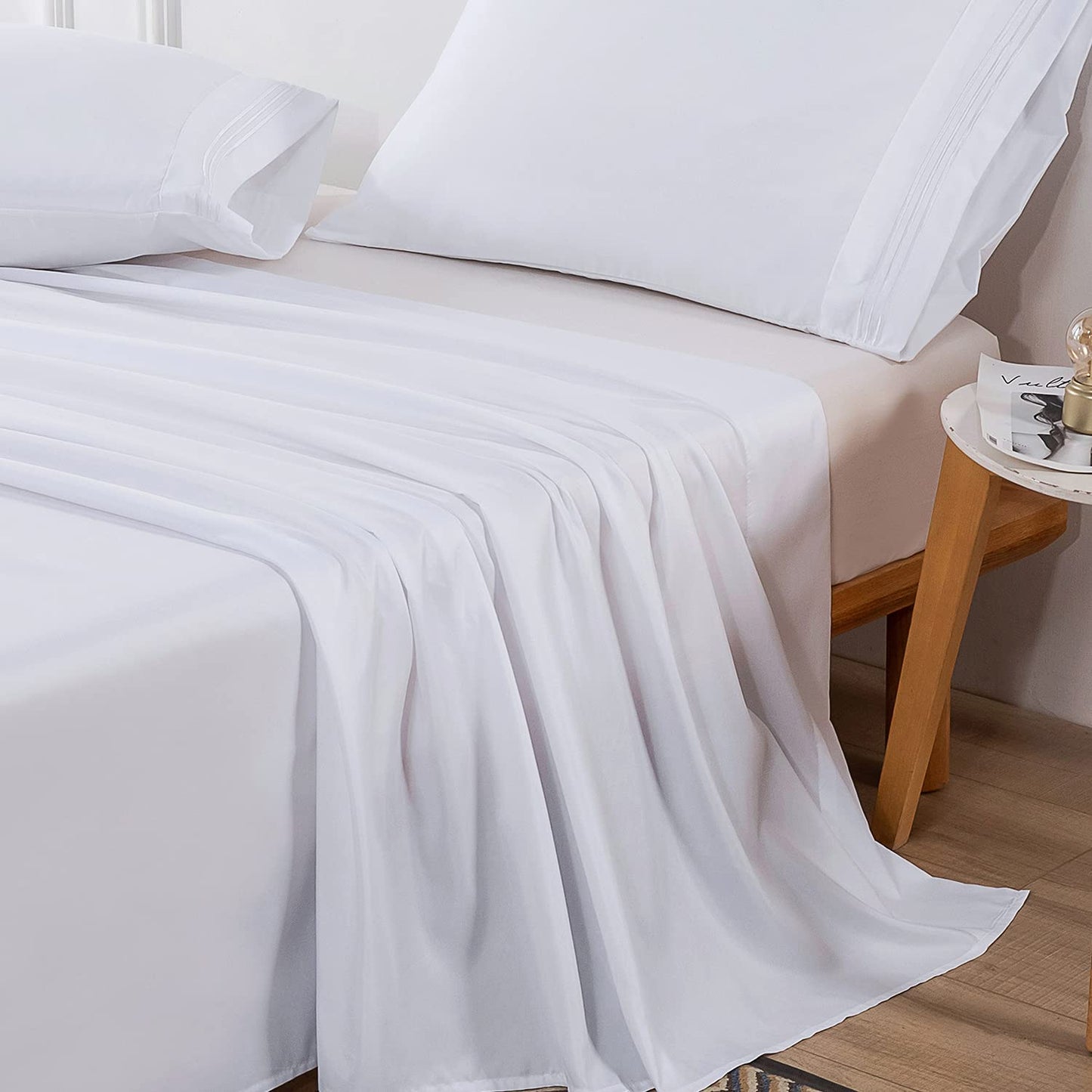 Flat Sheet Pillow Cases Set