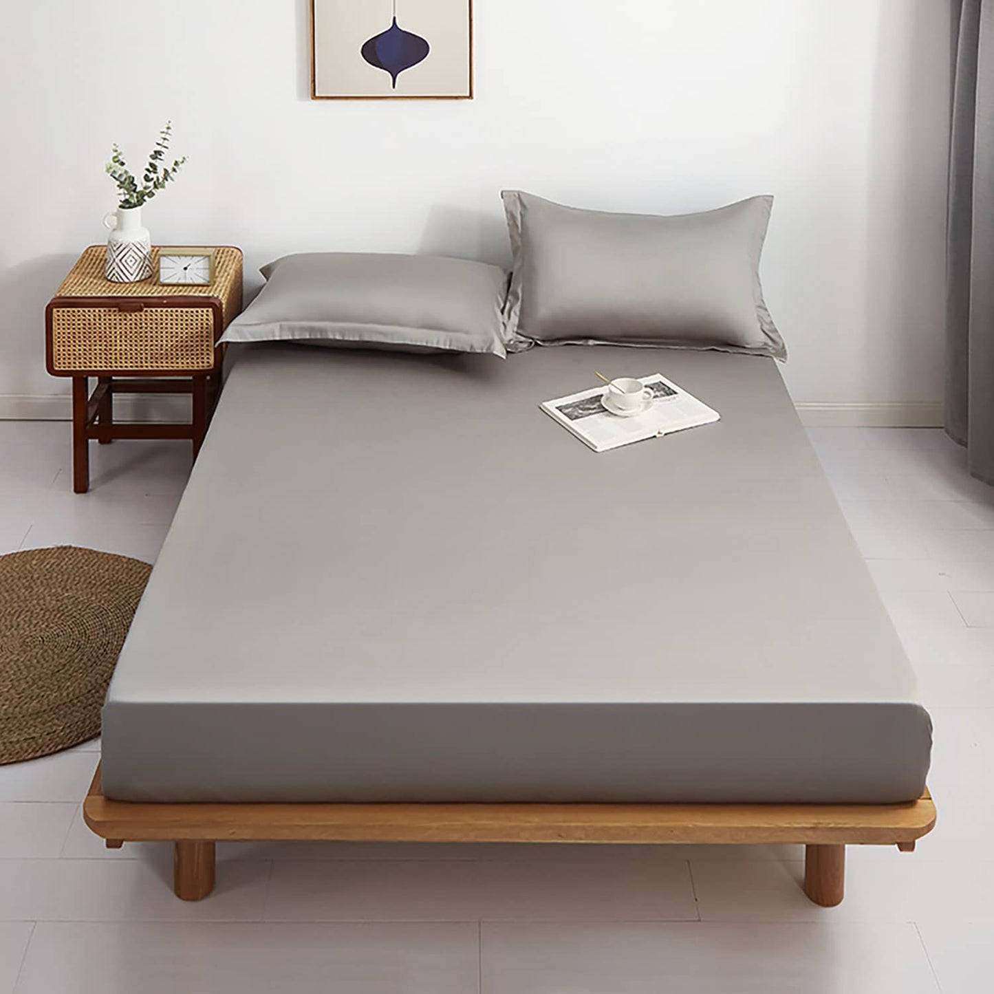 Cotton 400 Thread Fitted Sheet
