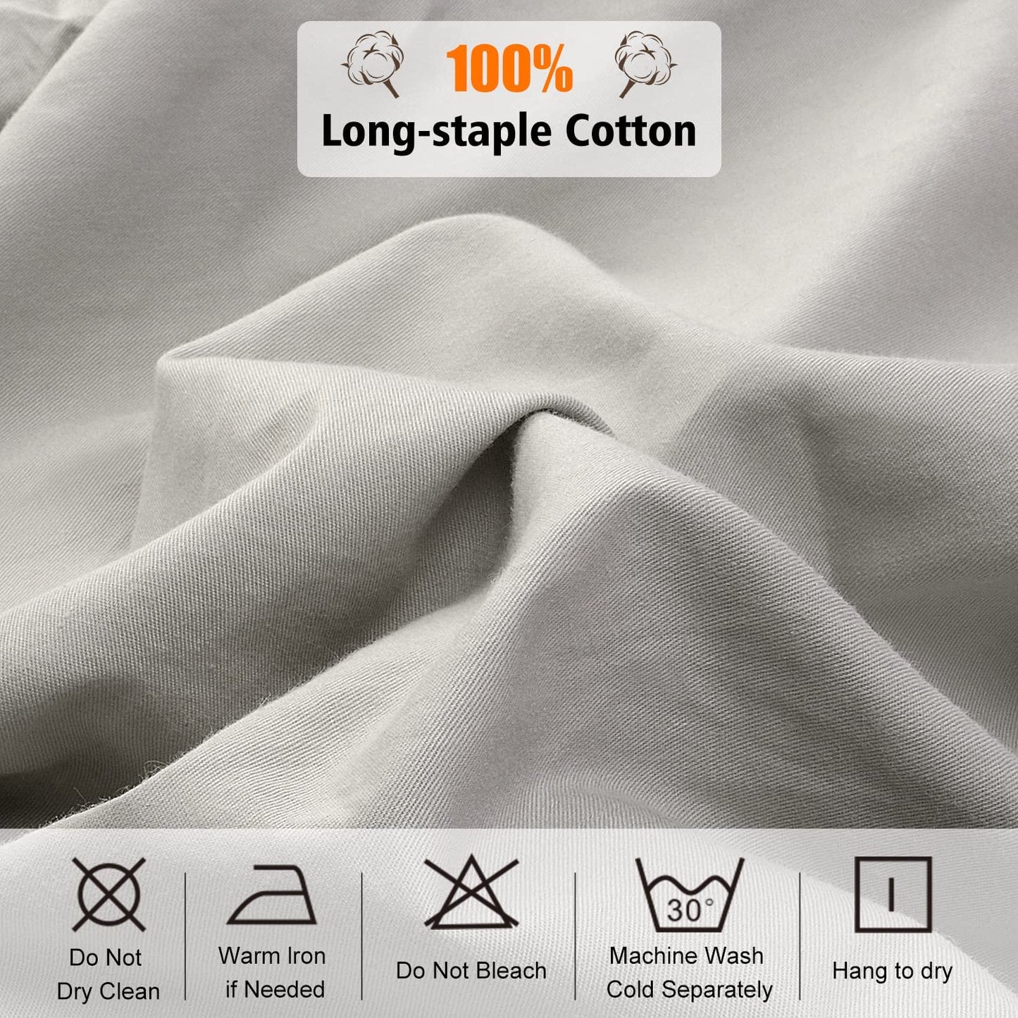 Cotton 400 Thread Fitted Sheet