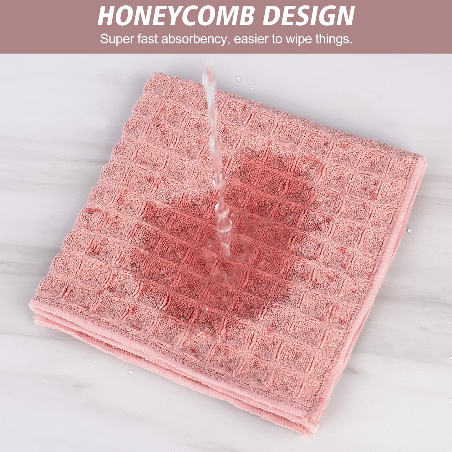 6 Pack Kitchen Dishcloths Set