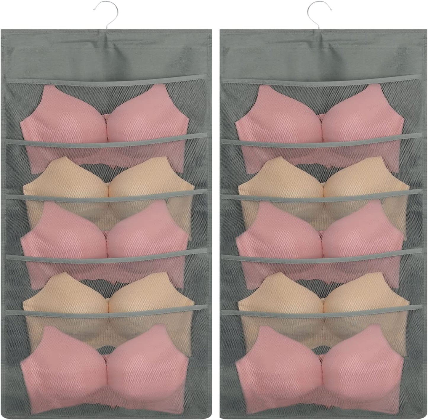 Closet Foldable Hanger Organizer with 10 Pockets