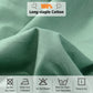 100% Cotton Fitted Sheet – 300 Thread Count Cooling & Breathable Deep Pocket Bed Sheet with Secure Elastic Fit for Hotel & Home, Twin/Twin XL/Full/Queen/King