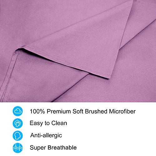 Soft Brushed Microfiber Flat Sheet – Lirexusa
