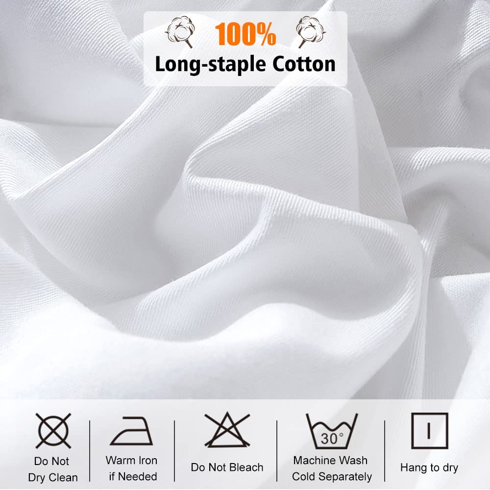 Cotton 400 Thread Fitted Sheet