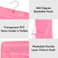 6 Pockets Foldable Handbag Hanging Organizer